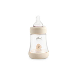 CHICCO Biberon in vetro Natural Feeling Flusso normale 150ML 0m+ OFFERTA