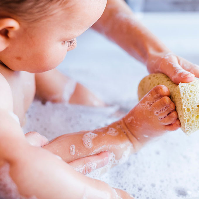 Prodotti per il bagnetto e l'igiene intima del neonato