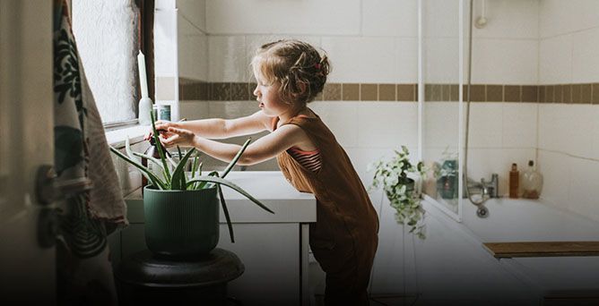 Una casa a misura di bambini: come organizzare il bagno