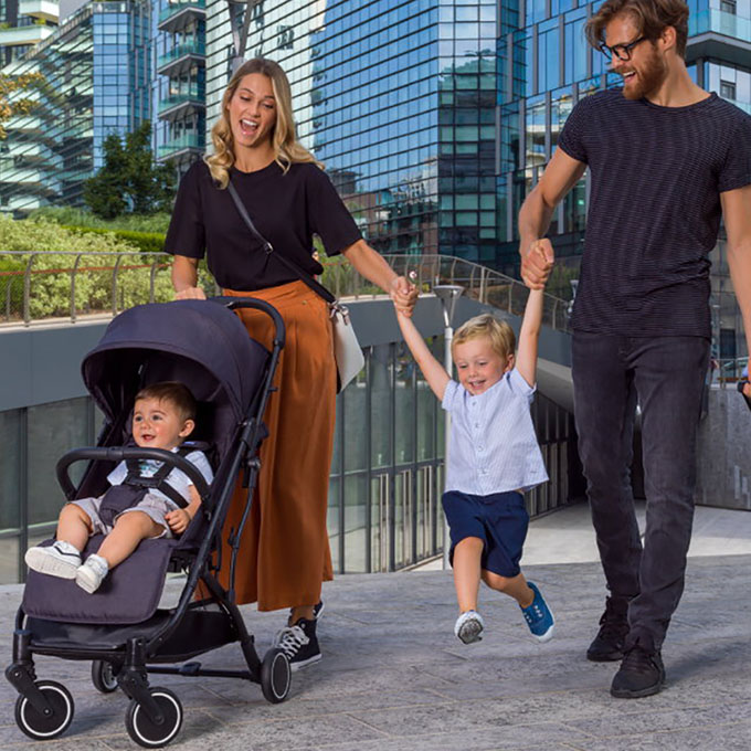 Passeggiata con il bambino, non un semplice passatempo